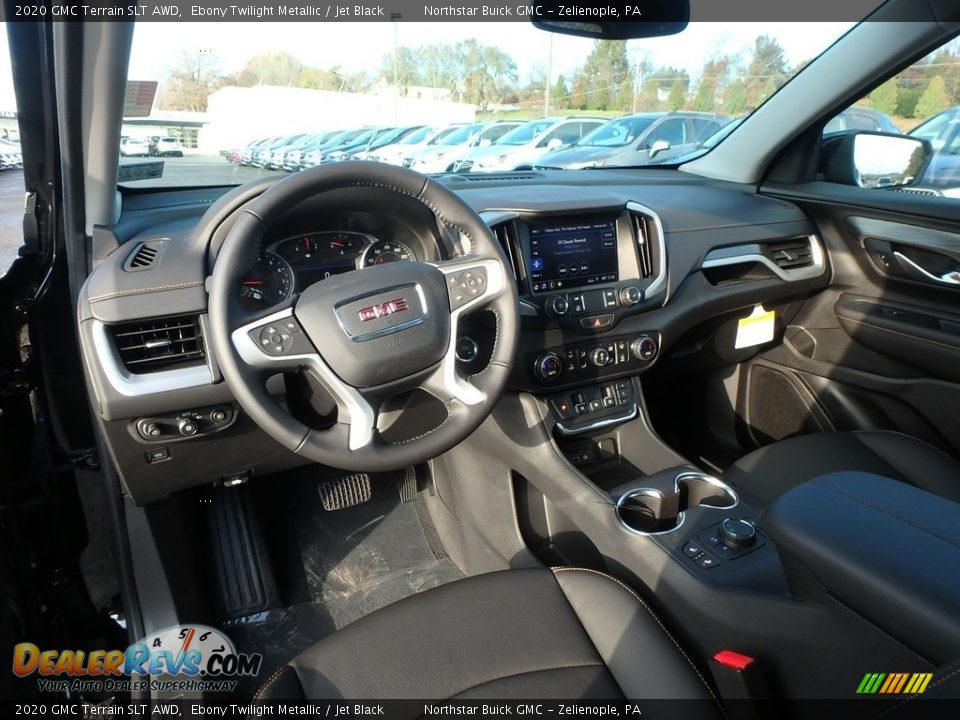 2020 GMC Terrain SLT AWD Ebony Twilight Metallic / Jet Black Photo #14