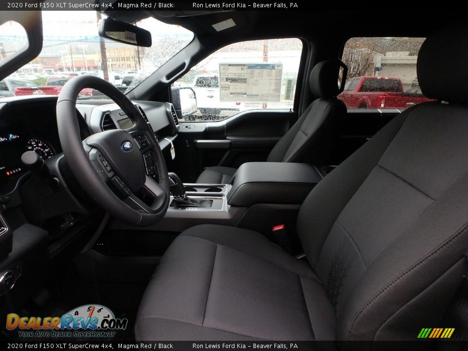 2020 Ford F150 XLT SuperCrew 4x4 Magma Red / Black Photo #12