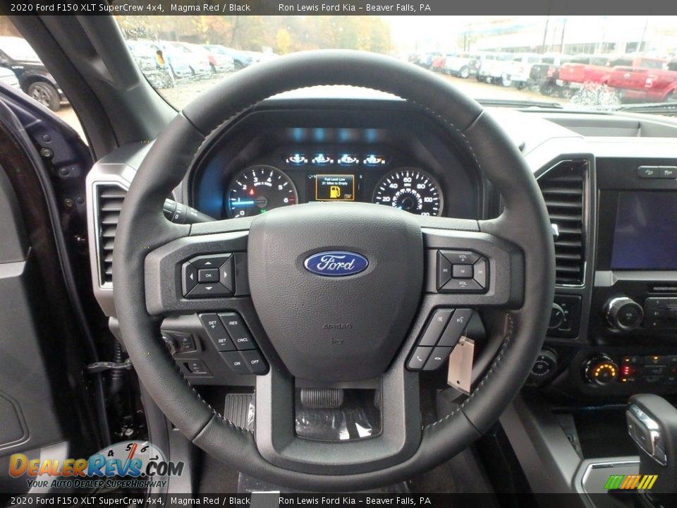 2020 Ford F150 XLT SuperCrew 4x4 Magma Red / Black Photo #16