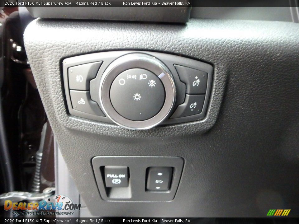 2020 Ford F150 XLT SuperCrew 4x4 Magma Red / Black Photo #17