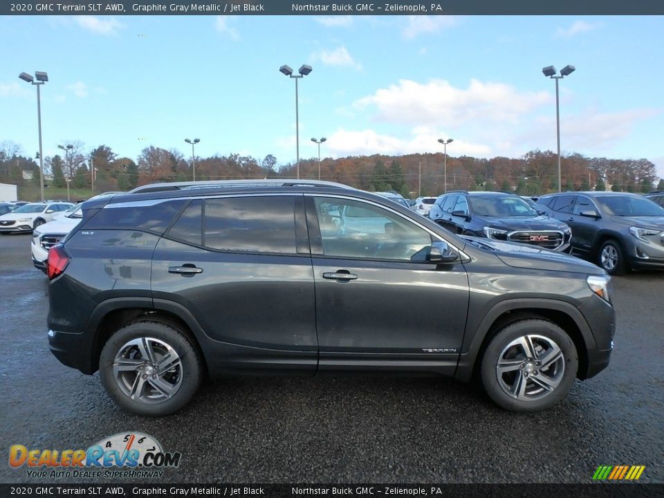 Graphite Gray Metallic 2020 GMC Terrain SLT AWD Photo #4