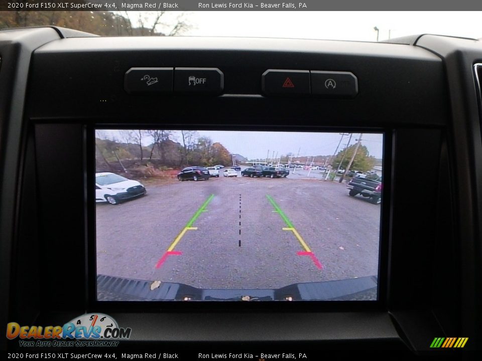 2020 Ford F150 XLT SuperCrew 4x4 Magma Red / Black Photo #20