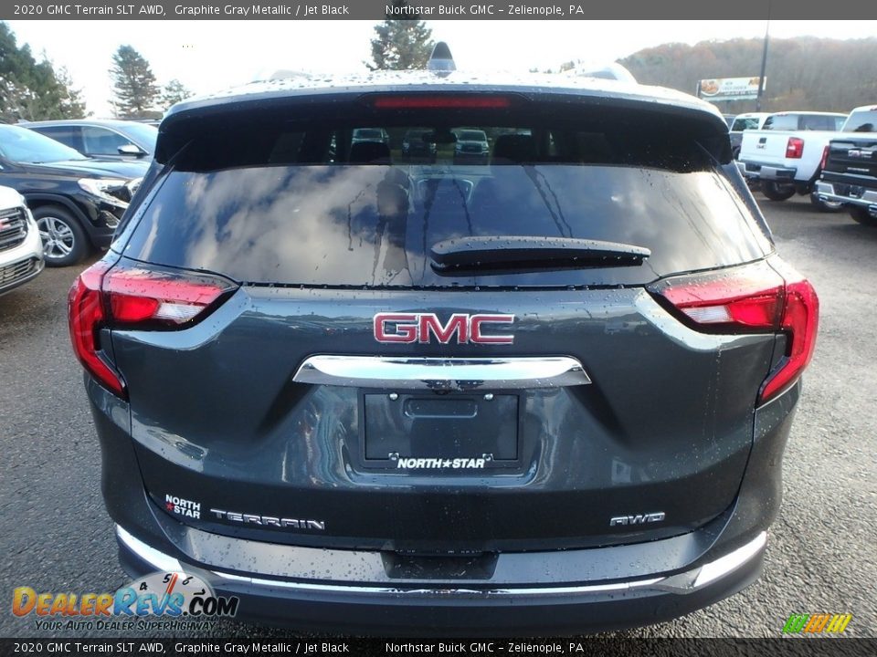 2020 GMC Terrain SLT AWD Graphite Gray Metallic / Jet Black Photo #6