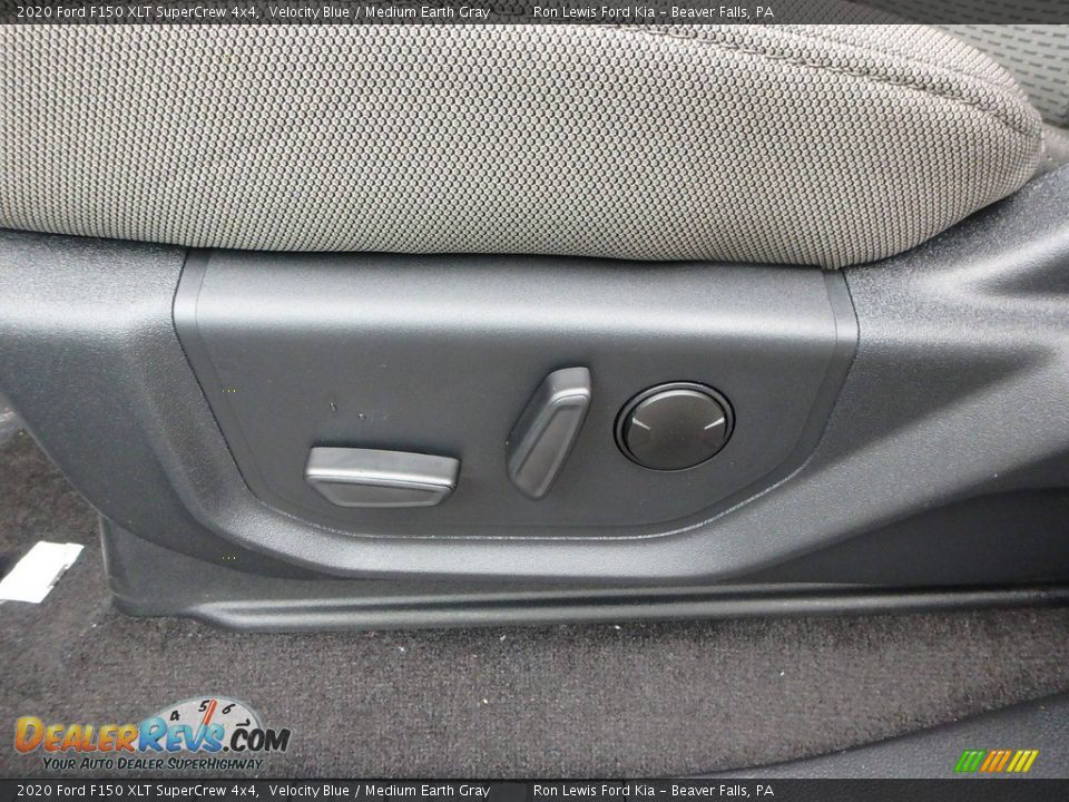 2020 Ford F150 XLT SuperCrew 4x4 Velocity Blue / Medium Earth Gray Photo #11