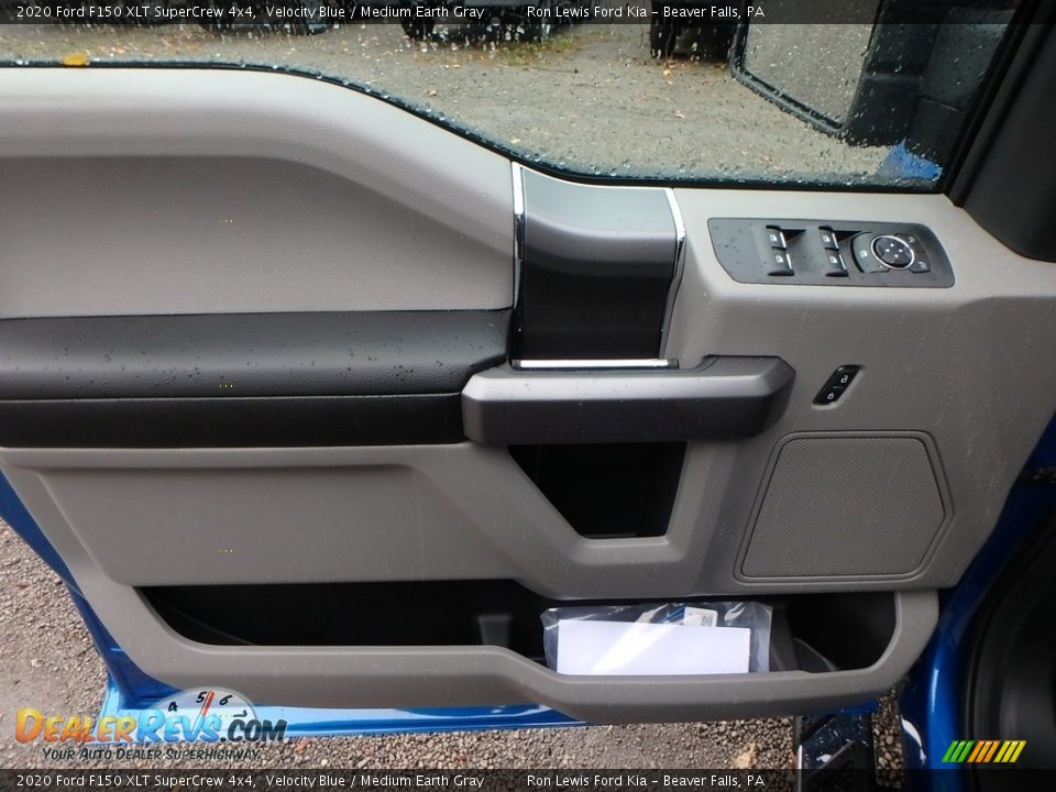2020 Ford F150 XLT SuperCrew 4x4 Velocity Blue / Medium Earth Gray Photo #15