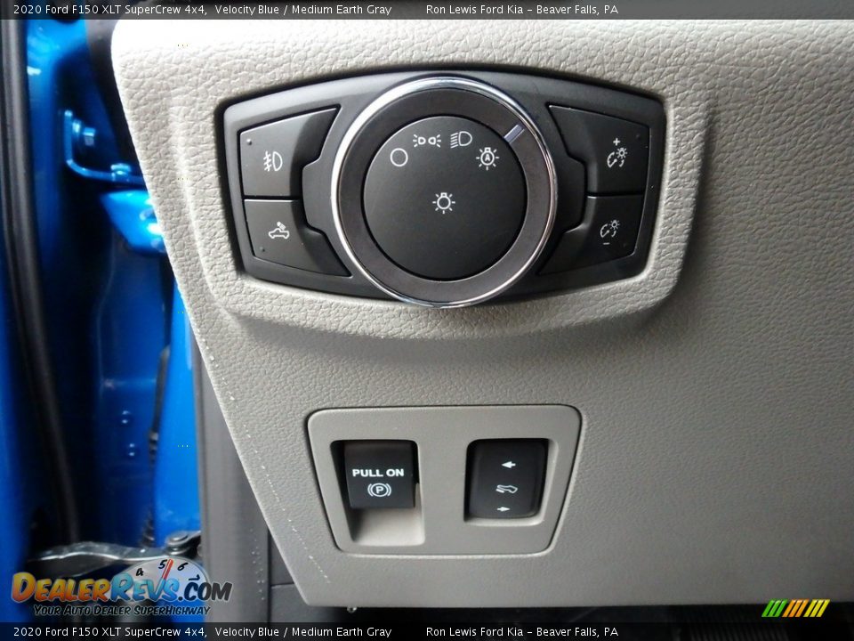2020 Ford F150 XLT SuperCrew 4x4 Velocity Blue / Medium Earth Gray Photo #17