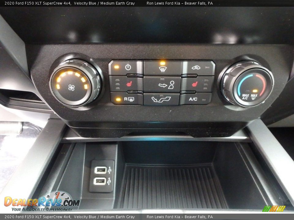 2020 Ford F150 XLT SuperCrew 4x4 Velocity Blue / Medium Earth Gray Photo #19