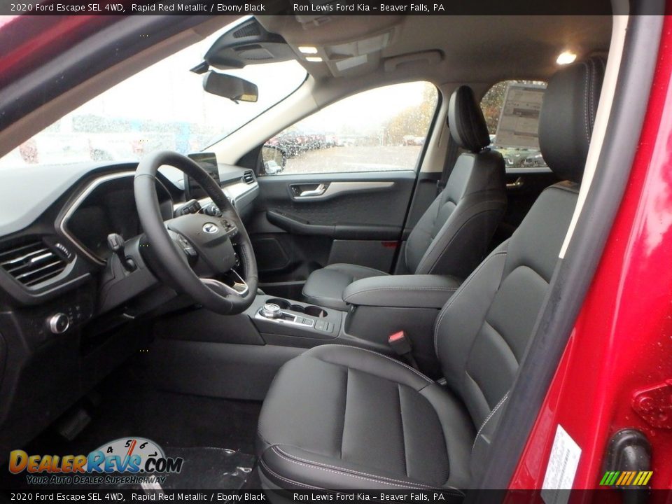Front Seat of 2020 Ford Escape SEL 4WD Photo #14