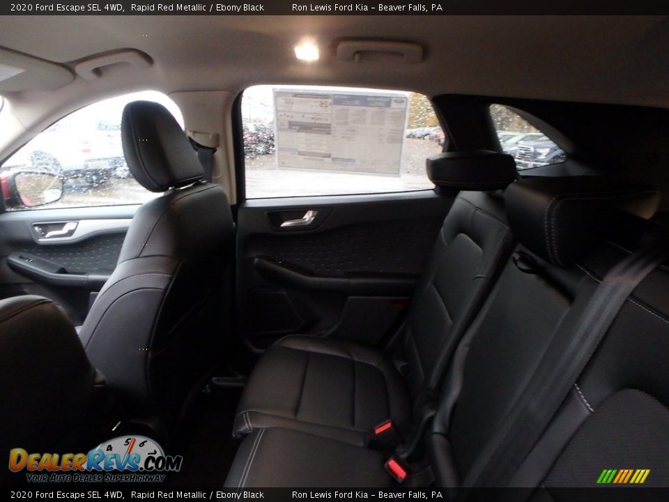 2020 Ford Escape SEL 4WD Rapid Red Metallic / Ebony Black Photo #15