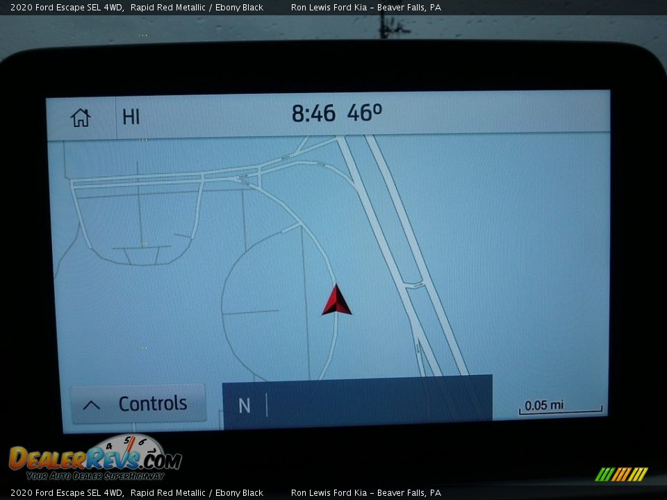 2020 Ford Escape SEL 4WD Rapid Red Metallic / Ebony Black Photo #20