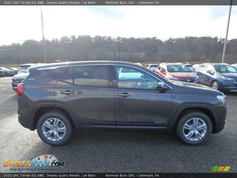 2020 GMC Terrain SLE AWD Smokey Quartz Metallic / Jet Black Photo #4