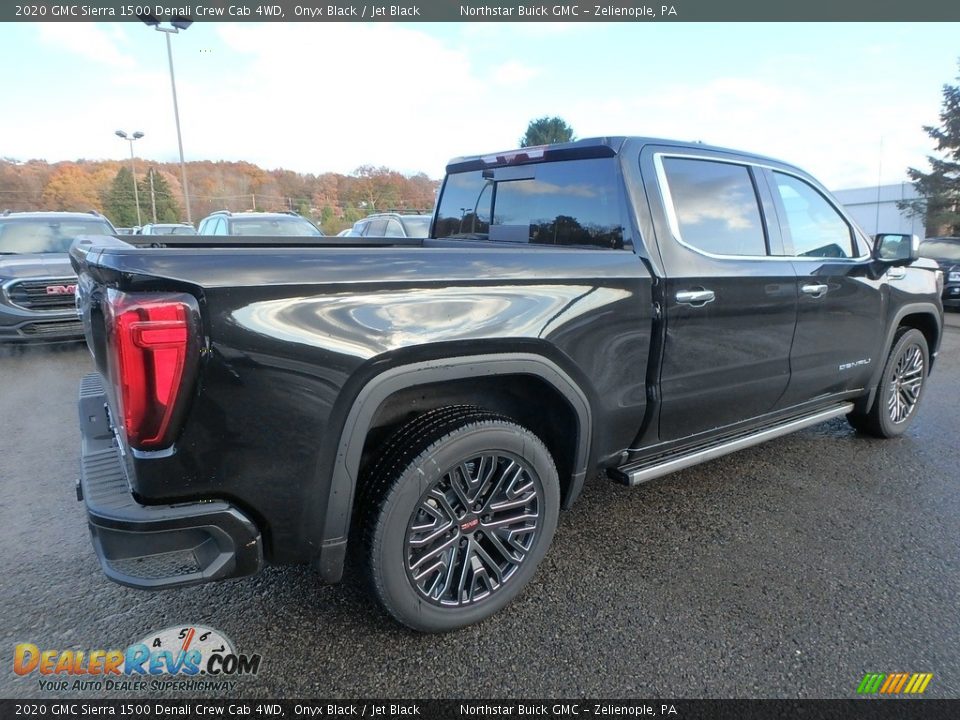 2020 GMC Sierra 1500 Denali Crew Cab 4WD Onyx Black / Jet Black Photo #5