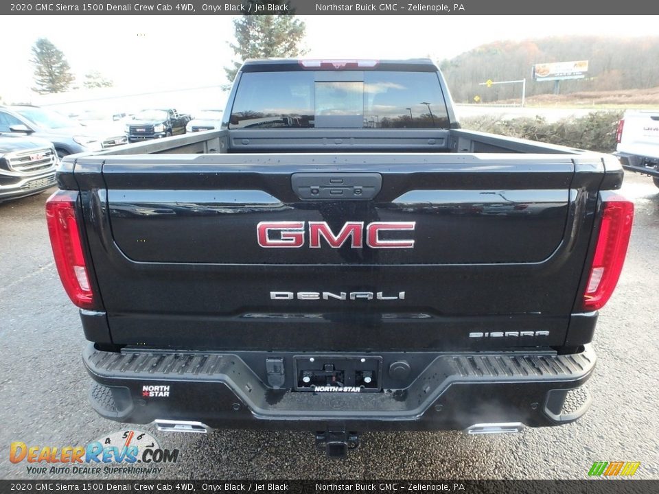 2020 GMC Sierra 1500 Denali Crew Cab 4WD Onyx Black / Jet Black Photo #6
