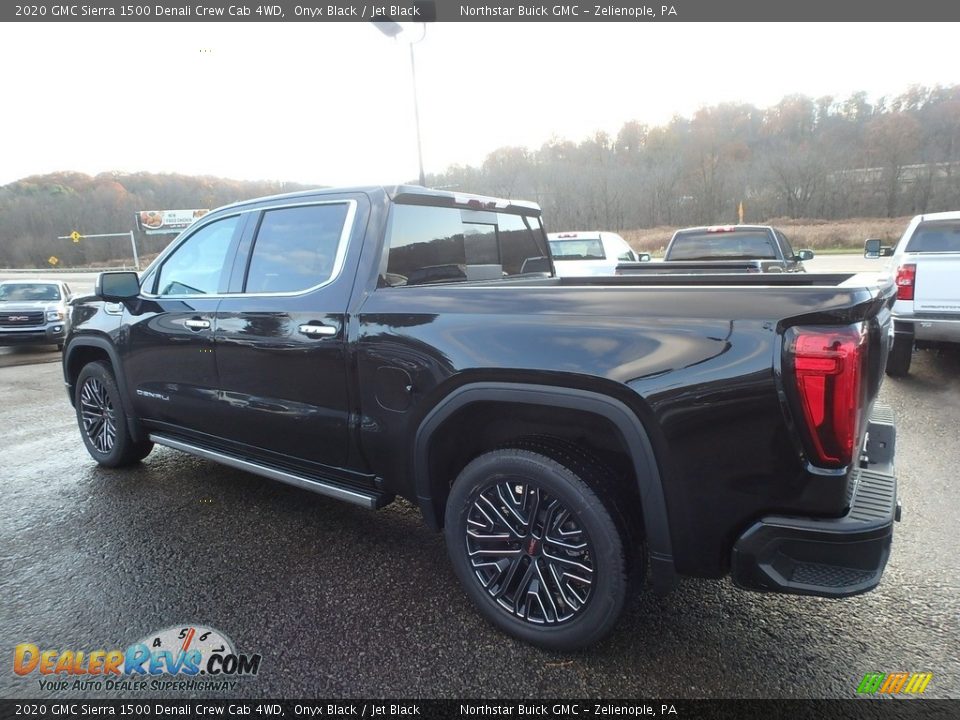 2020 GMC Sierra 1500 Denali Crew Cab 4WD Onyx Black / Jet Black Photo #7