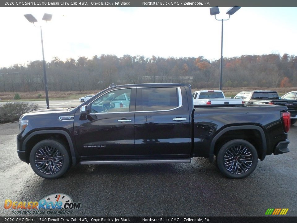 Onyx Black 2020 GMC Sierra 1500 Denali Crew Cab 4WD Photo #8