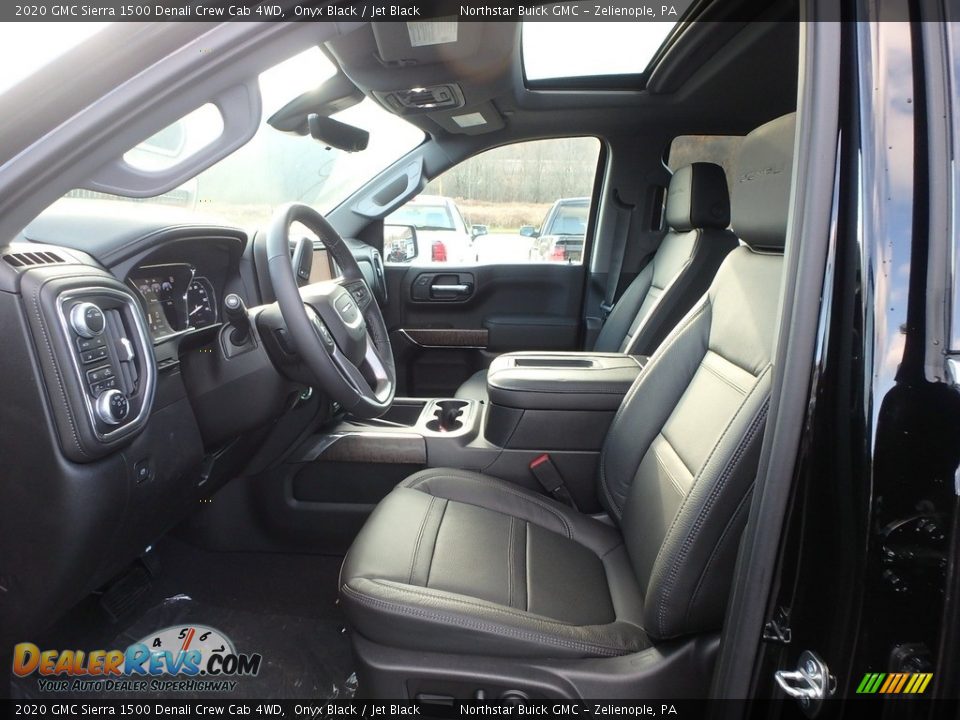 Front Seat of 2020 GMC Sierra 1500 Denali Crew Cab 4WD Photo #12