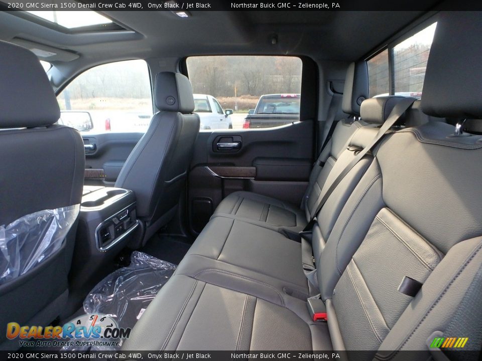 Rear Seat of 2020 GMC Sierra 1500 Denali Crew Cab 4WD Photo #13
