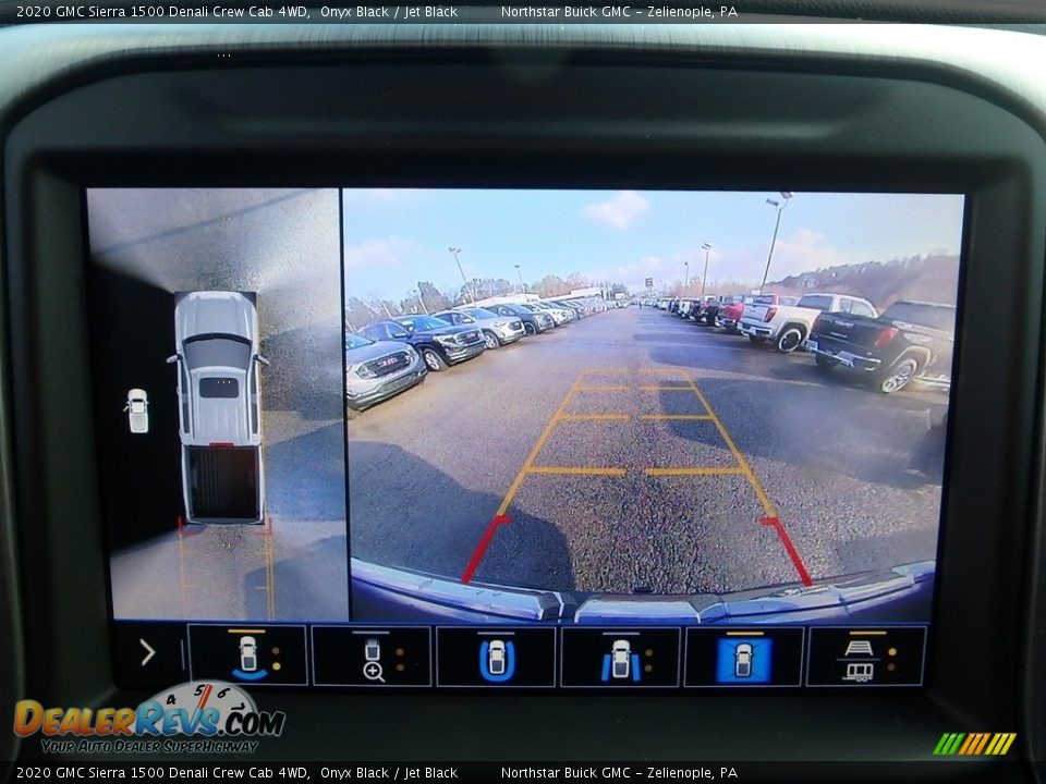 2020 GMC Sierra 1500 Denali Crew Cab 4WD Onyx Black / Jet Black Photo #19