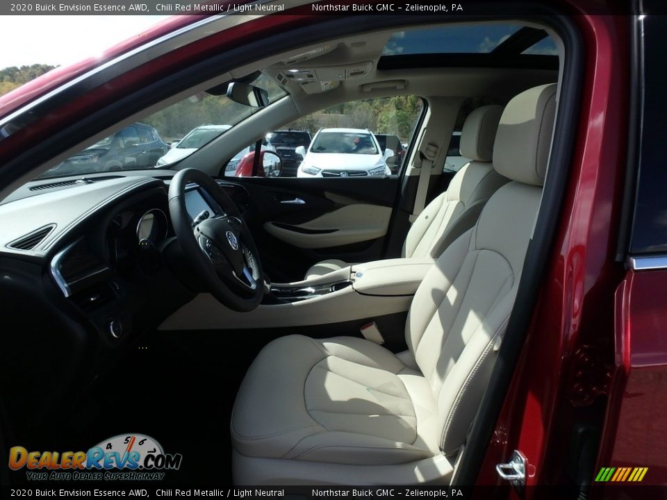 2020 Buick Envision Essence AWD Chili Red Metallic / Light Neutral Photo #14