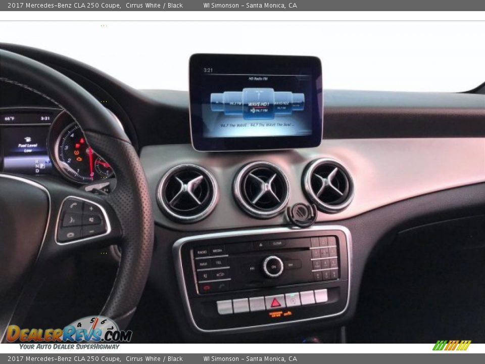 2017 Mercedes-Benz CLA 250 Coupe Cirrus White / Black Photo #5