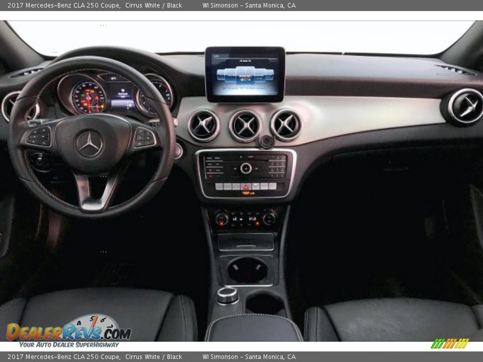 2017 Mercedes-Benz CLA 250 Coupe Cirrus White / Black Photo #17