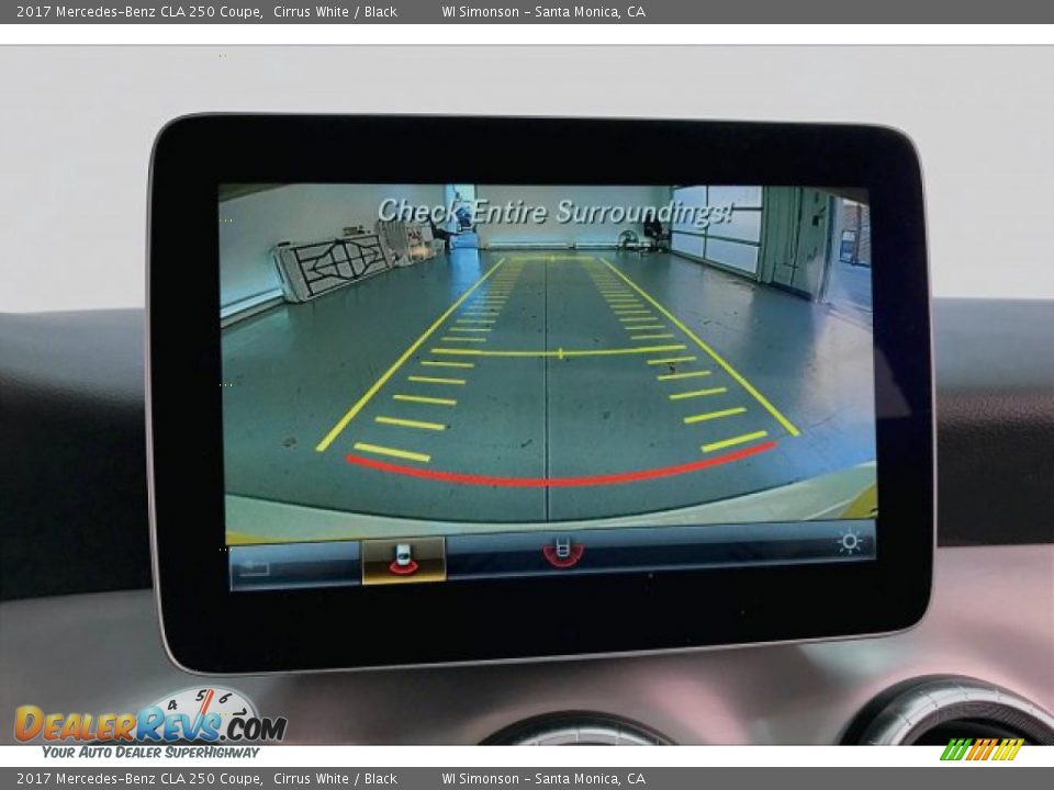 2017 Mercedes-Benz CLA 250 Coupe Cirrus White / Black Photo #21
