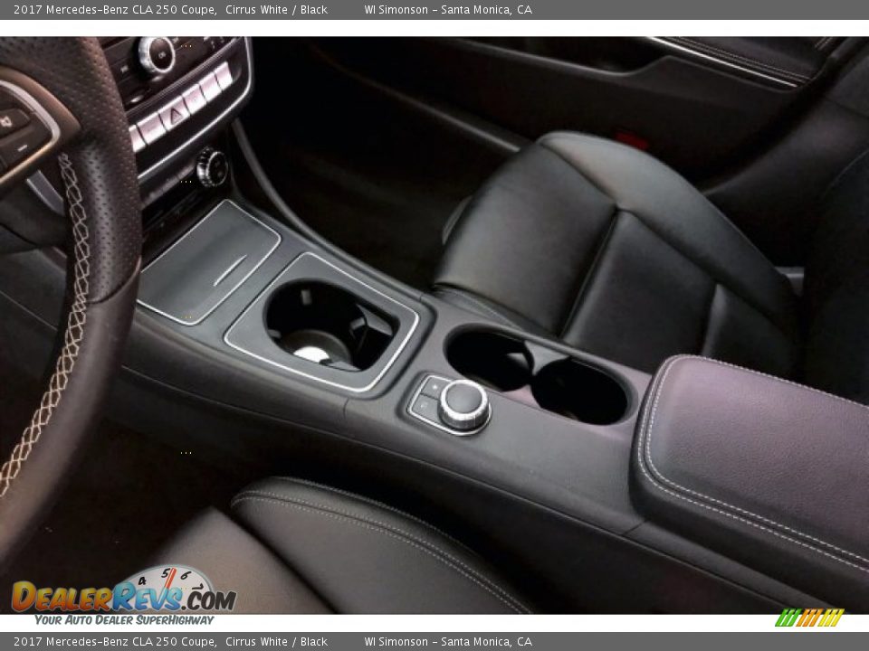 2017 Mercedes-Benz CLA 250 Coupe Cirrus White / Black Photo #23