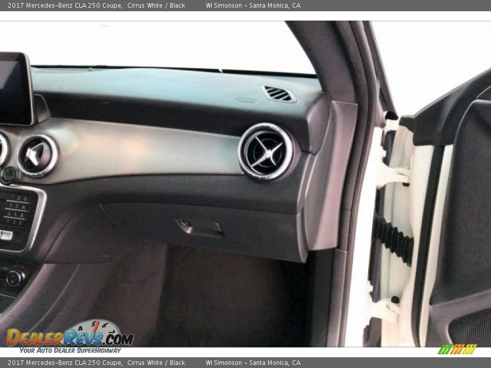 2017 Mercedes-Benz CLA 250 Coupe Cirrus White / Black Photo #28
