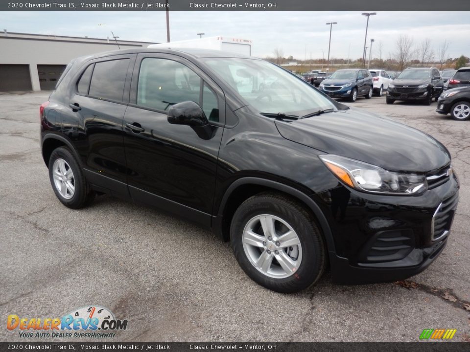 2020 Chevrolet Trax LS Mosaic Black Metallic / Jet Black Photo #3