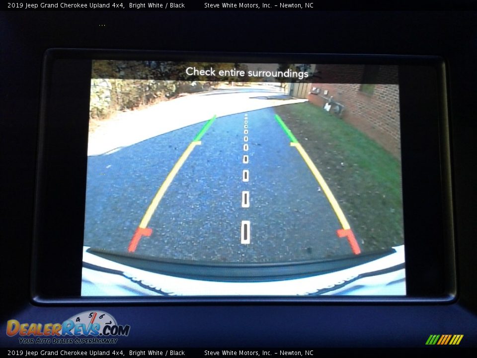 2019 Jeep Grand Cherokee Upland 4x4 Bright White / Black Photo #22