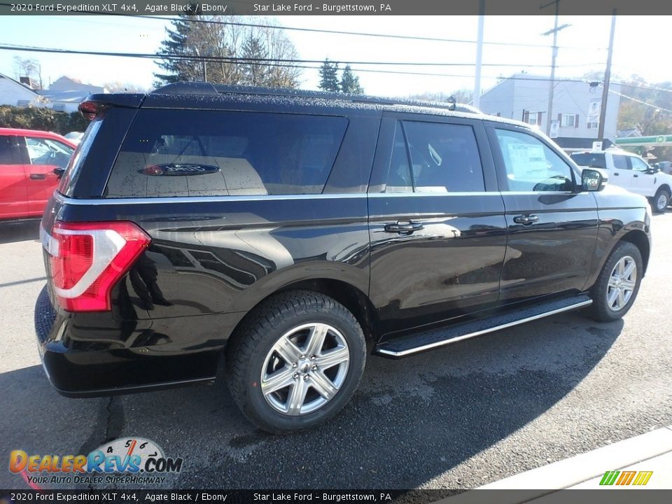 2020 Ford Expedition XLT 4x4 Agate Black / Ebony Photo #5