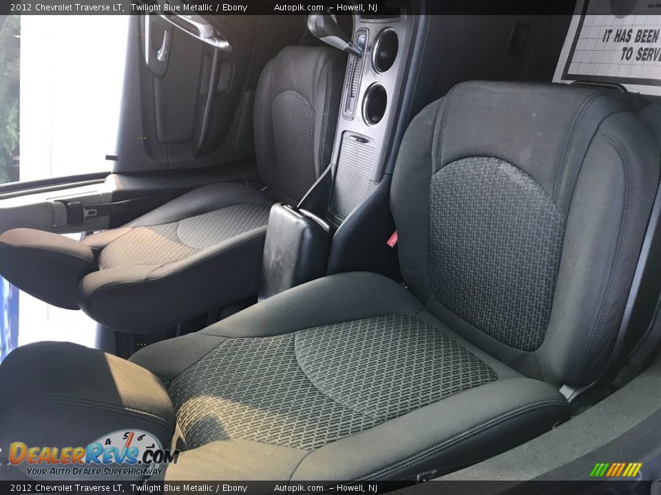 2012 Chevrolet Traverse LT Twilight Blue Metallic / Ebony Photo #8