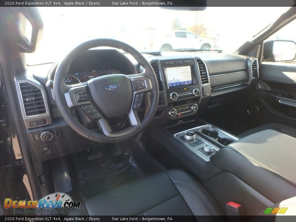 Ebony Interior - 2020 Ford Expedition XLT 4x4 Photo #14