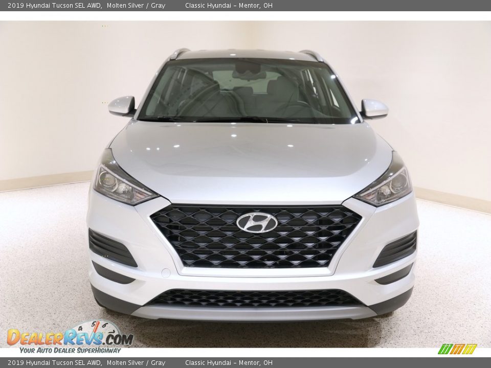 2019 Hyundai Tucson SEL AWD Molten Silver / Gray Photo #2