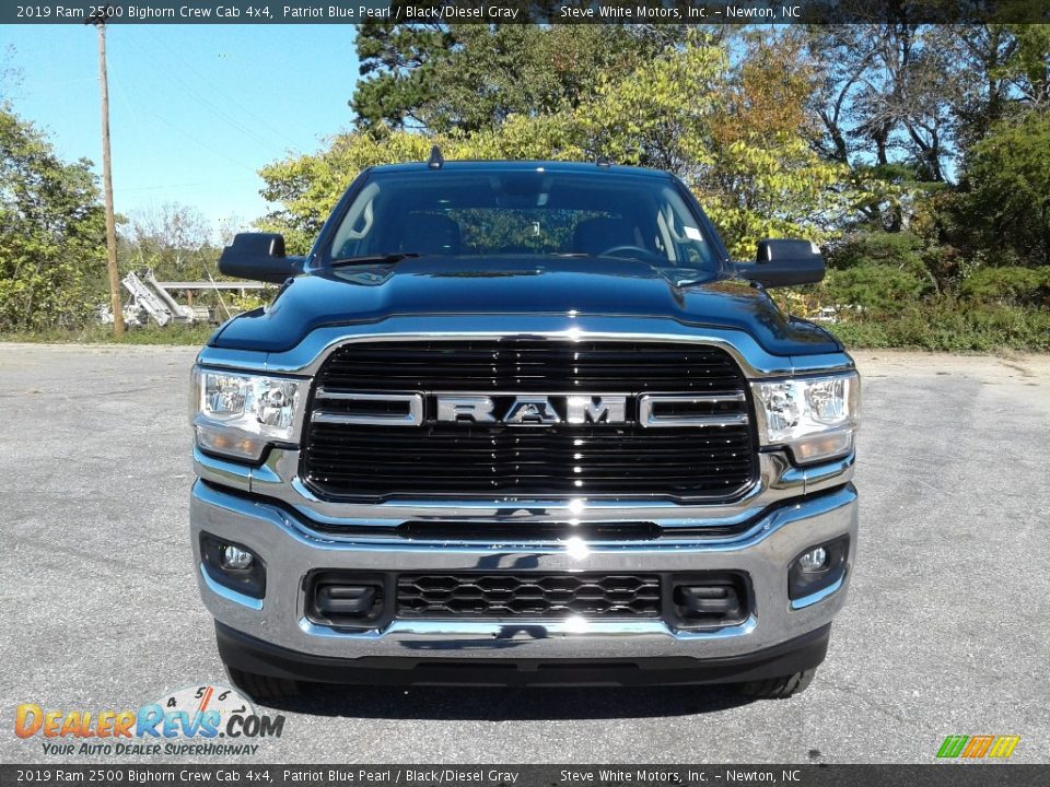 2019 Ram 2500 Bighorn Crew Cab 4x4 Patriot Blue Pearl / Black/Diesel Gray Photo #3