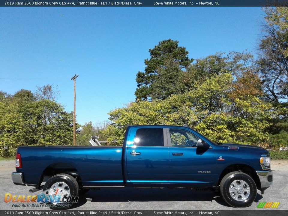 2019 Ram 2500 Bighorn Crew Cab 4x4 Patriot Blue Pearl / Black/Diesel Gray Photo #5