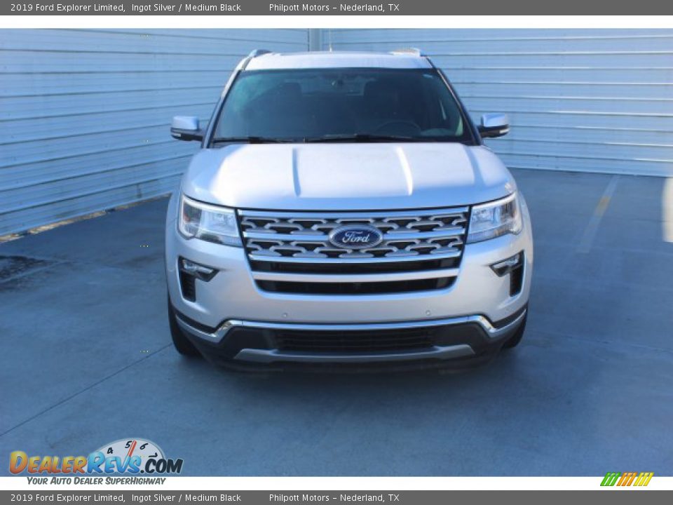 2019 Ford Explorer Limited Ingot Silver / Medium Black Photo #3
