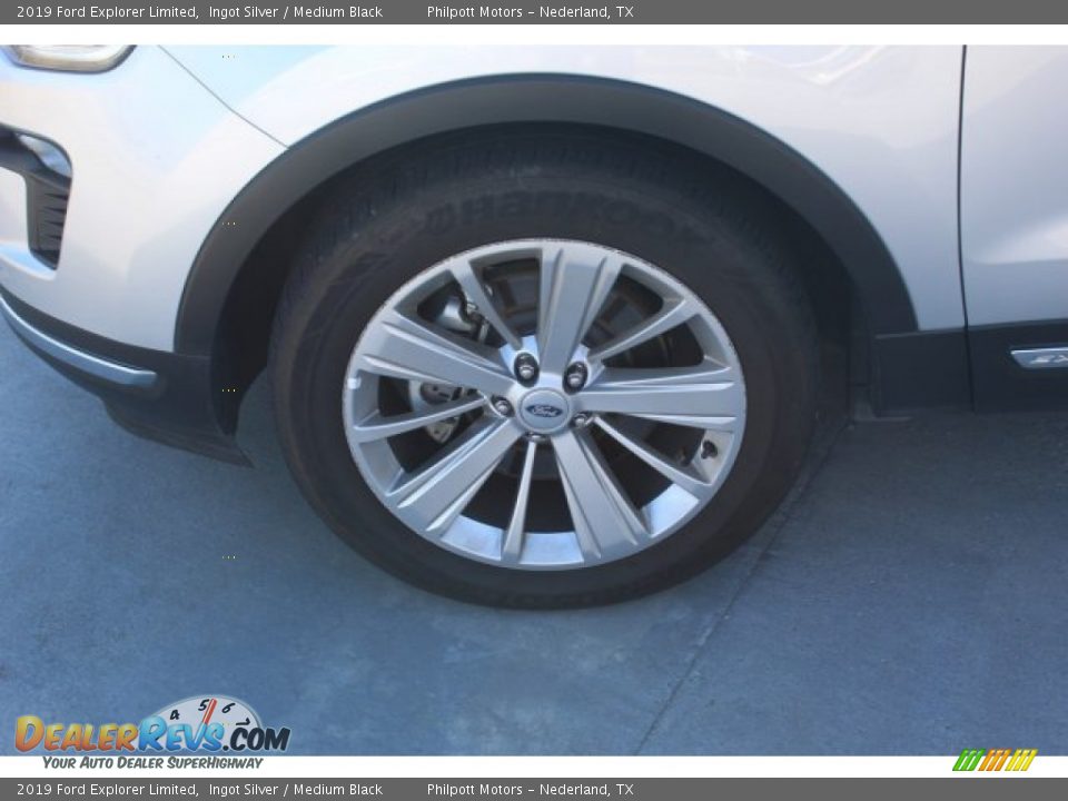 2019 Ford Explorer Limited Ingot Silver / Medium Black Photo #5