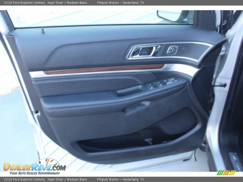2019 Ford Explorer Limited Ingot Silver / Medium Black Photo #10