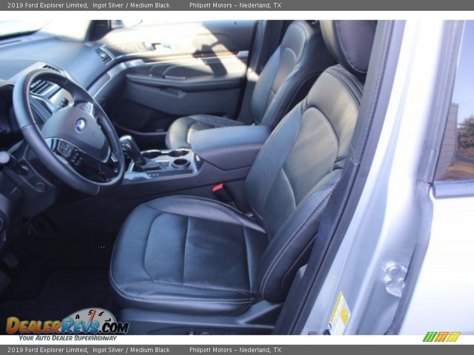 2019 Ford Explorer Limited Ingot Silver / Medium Black Photo #11