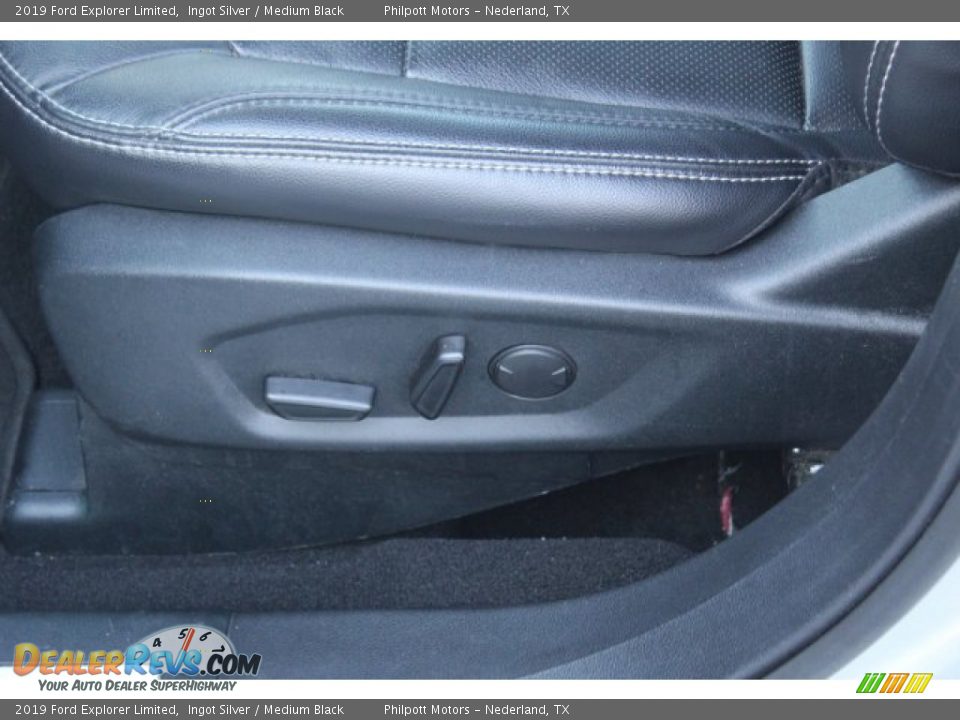 2019 Ford Explorer Limited Ingot Silver / Medium Black Photo #12