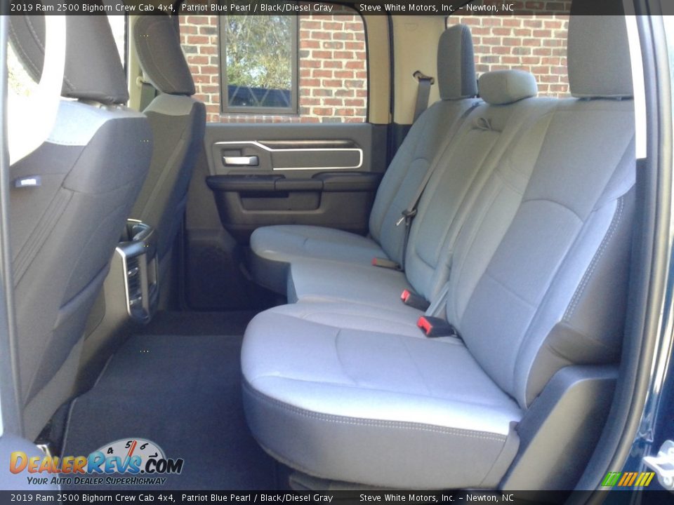 2019 Ram 2500 Bighorn Crew Cab 4x4 Patriot Blue Pearl / Black/Diesel Gray Photo #11