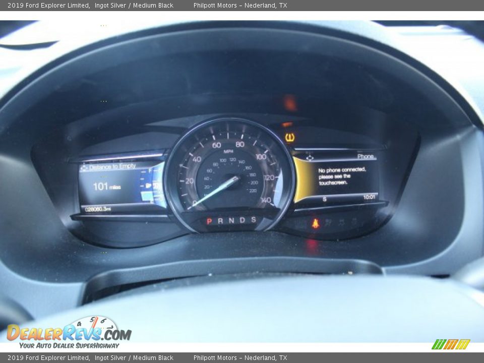 2019 Ford Explorer Limited Ingot Silver / Medium Black Photo #15