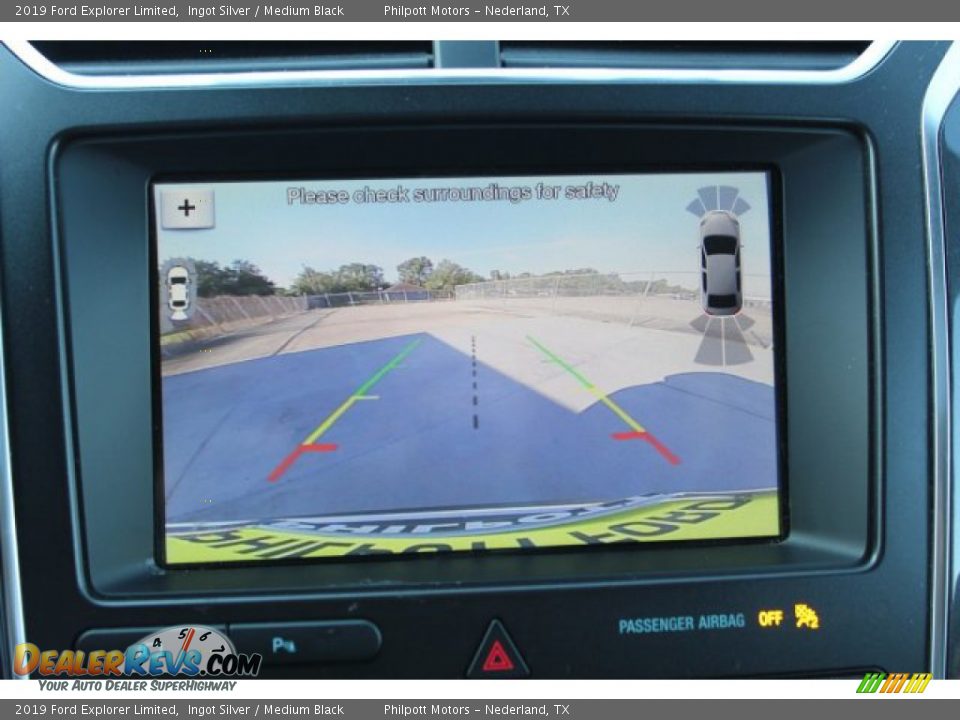 2019 Ford Explorer Limited Ingot Silver / Medium Black Photo #19