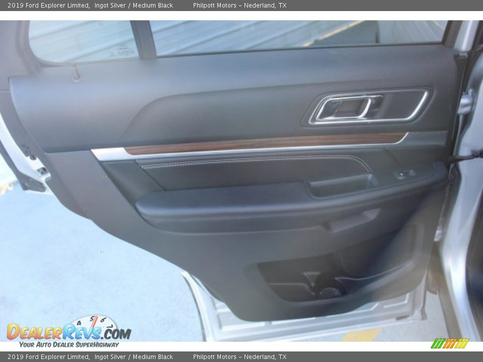 2019 Ford Explorer Limited Ingot Silver / Medium Black Photo #20