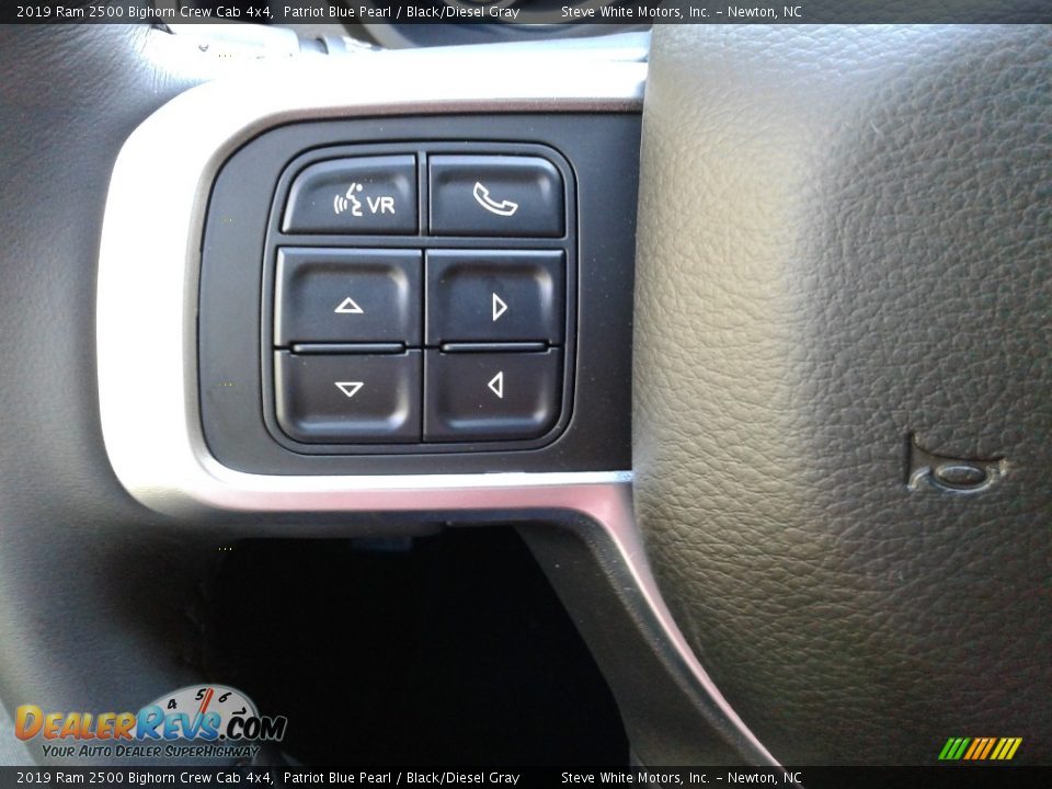 2019 Ram 2500 Bighorn Crew Cab 4x4 Patriot Blue Pearl / Black/Diesel Gray Photo #16