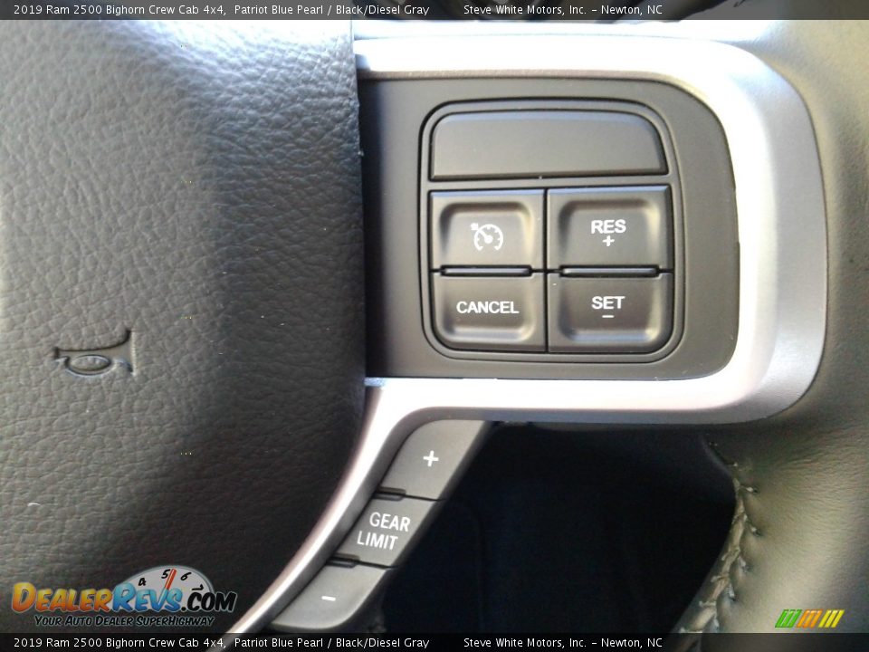 2019 Ram 2500 Bighorn Crew Cab 4x4 Patriot Blue Pearl / Black/Diesel Gray Photo #17