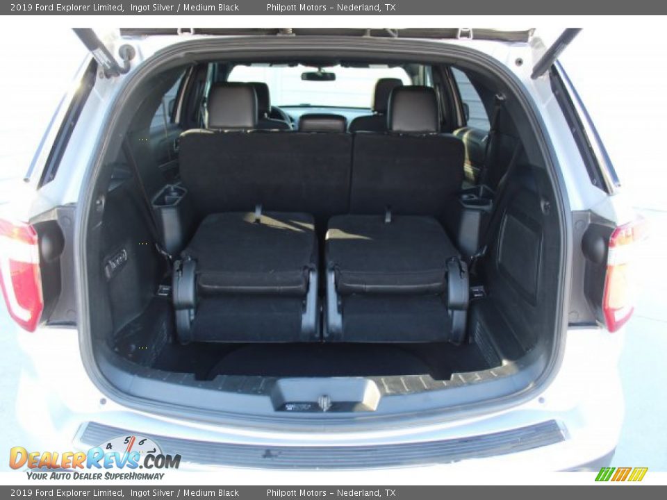 2019 Ford Explorer Limited Ingot Silver / Medium Black Photo #25