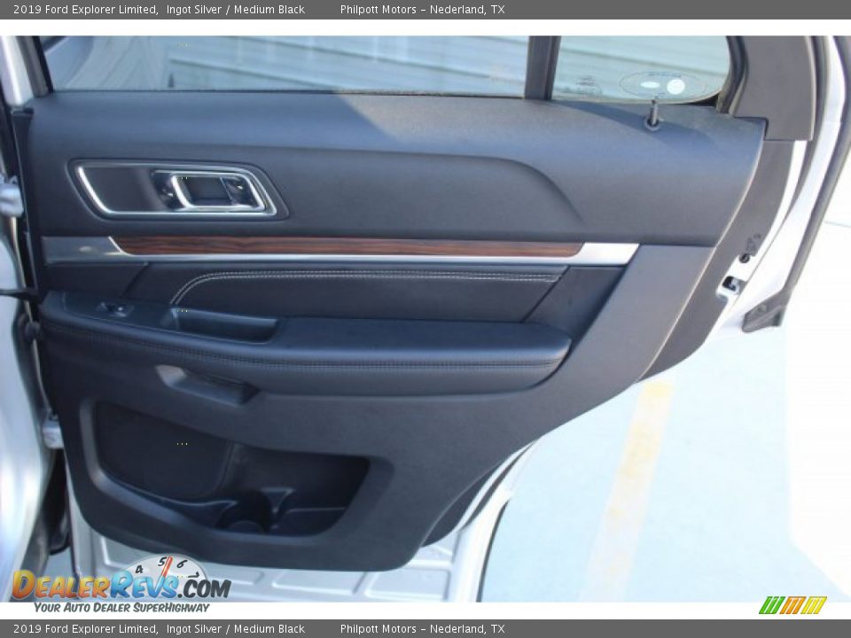 2019 Ford Explorer Limited Ingot Silver / Medium Black Photo #27