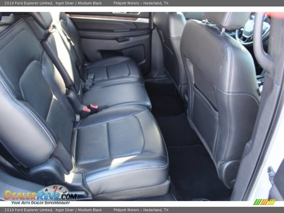 2019 Ford Explorer Limited Ingot Silver / Medium Black Photo #28